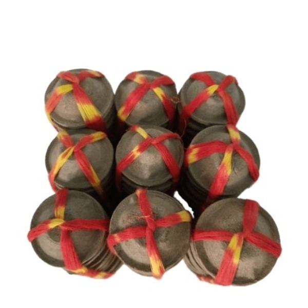 GavyaStore Cow Dung Diya | 21 Piece | Biodegradable | गाय के गोबर से बने दीपक - 